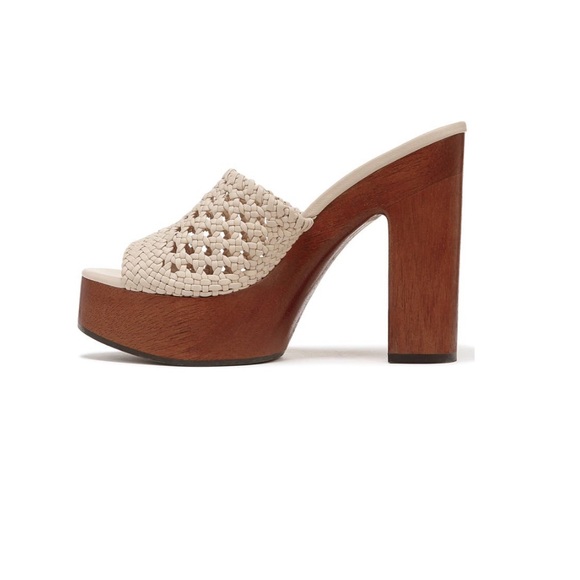 Veronica Beard "Guadalupe" platform clog sandals - Picture 10 of 10